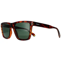Polaroid Polarised|Rectangle^Sunglasses PLD 6176/S 086 UC Dark Havana Green Polarized