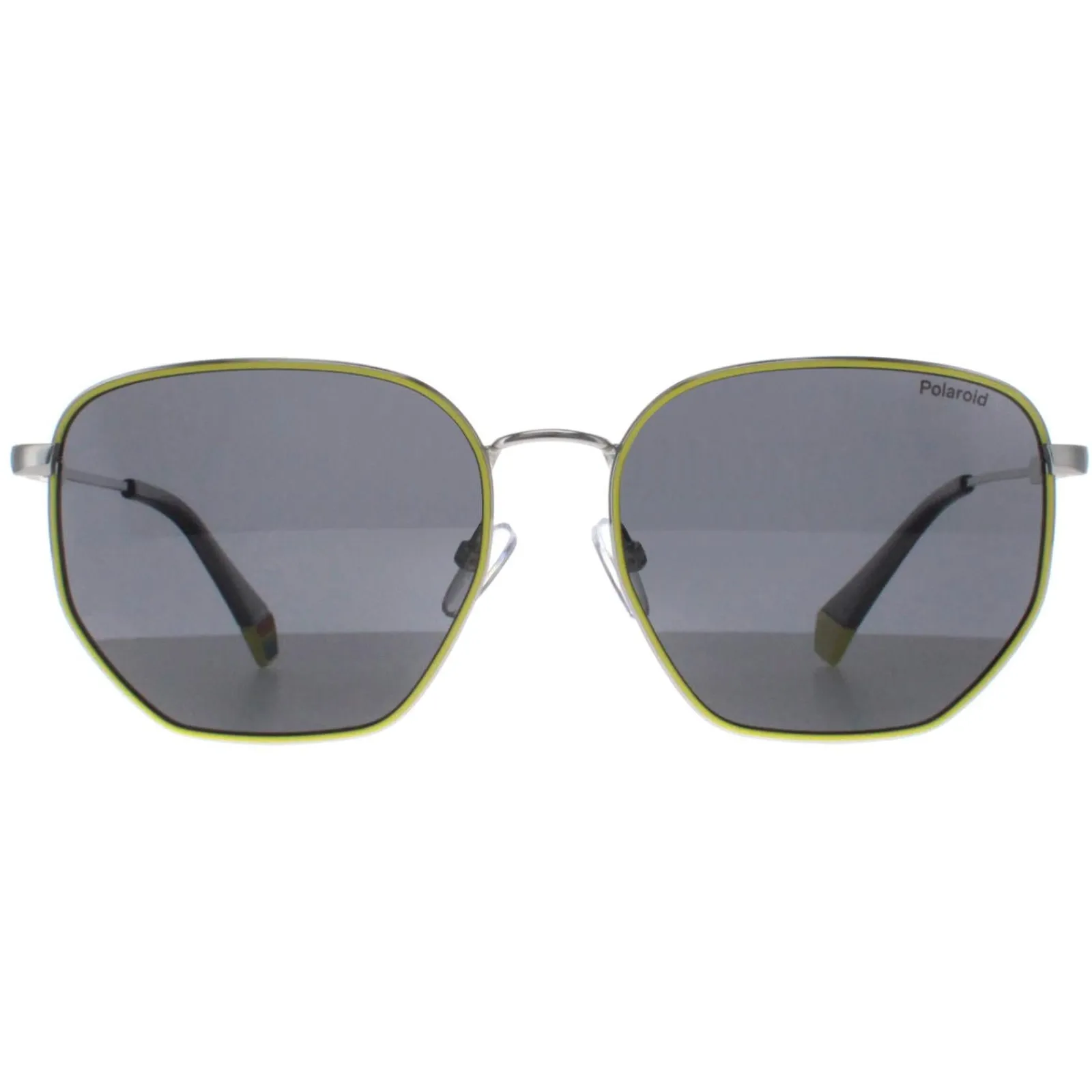 Polaroid Square|Polarised^Sunglasses PLD 6214/S/X KU2 M9 Palladium Yellow Grey Polarize