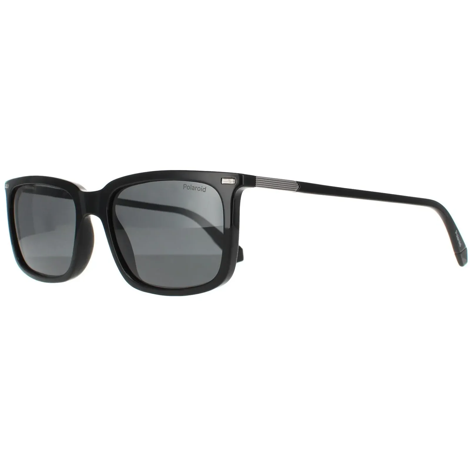 Polaroid Polarised|Rectangle^Sunglasses PLD 2117/S 807 M9 Black Grey Polarized