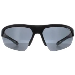 Polaroid Polarised|Rectangle^Sunglasses PLD 7048/S 003 E3 Matte Black Grey Polarized High