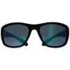 Polaroid Polarised|Wrap^Sunglasses PLD 7005/S 3OL 5Z Matte Black Green Mirror Polariz