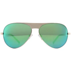 Polaroid Polarised^Sunglasses PLD 2067/S/X 3YG 5Z Light Gold Grey Metallic Green