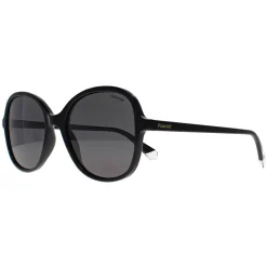 Polaroid Polarised|Butterfly^Sunglasses PLD 4136/S 807 M9 Black Grey Polarized