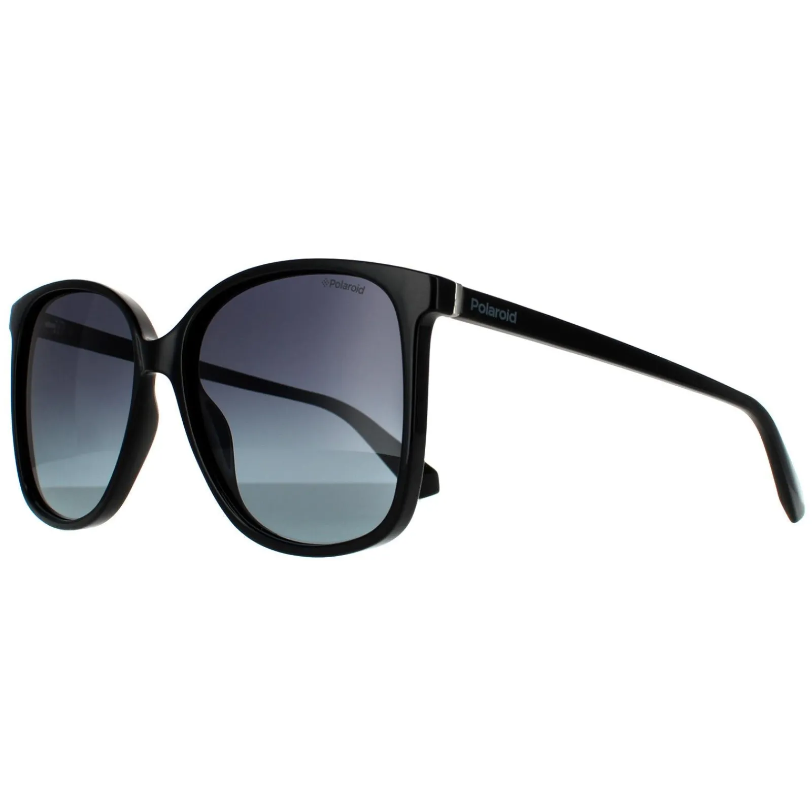 Polaroid Polarised^Sunglasses PLD 6096/S 807 WJ Black Grey Gradient Polarized