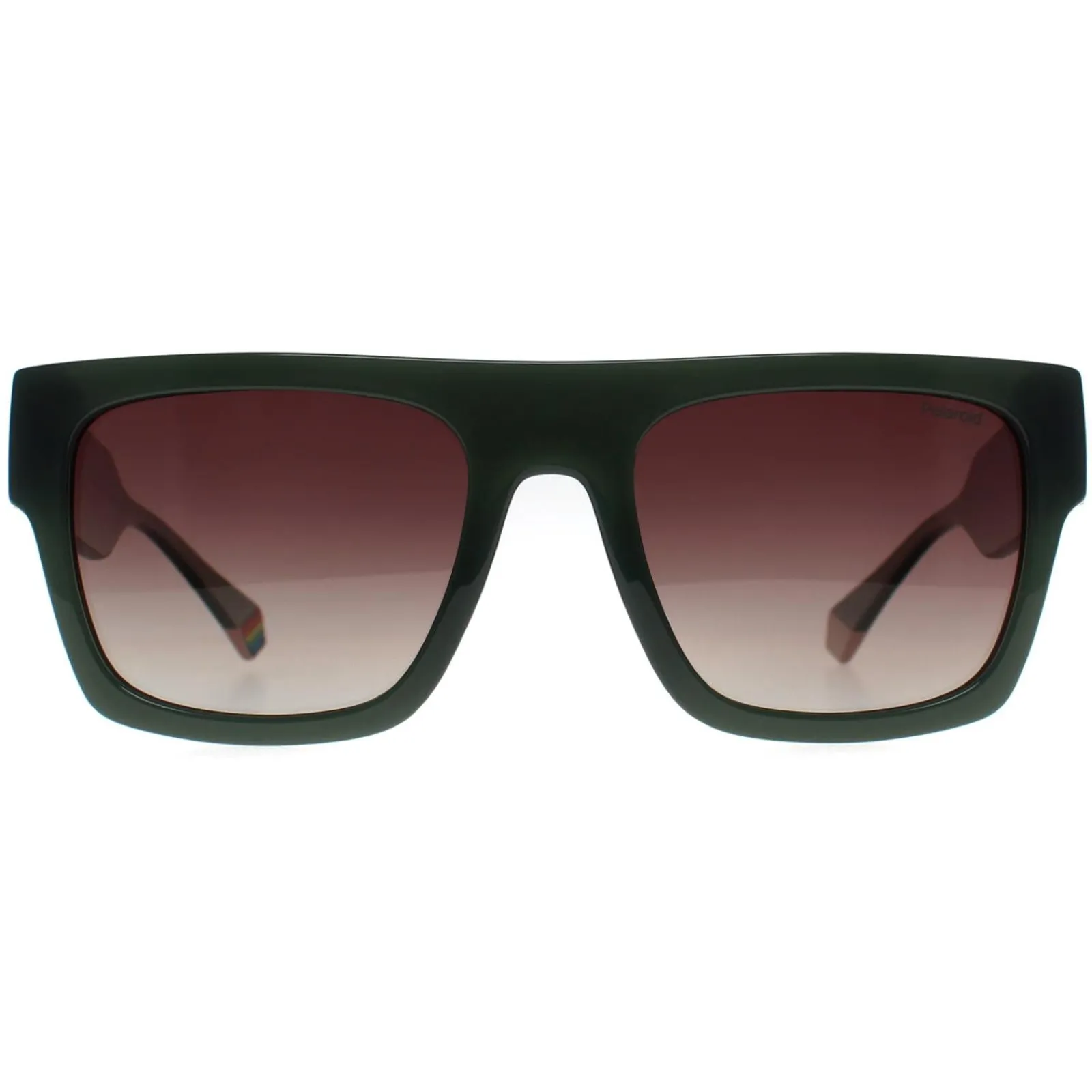 Polaroid Polarised|Rectangle^Sunglasses PLD 6224/S/X 1ED LA Green Brown Gradient Polarized