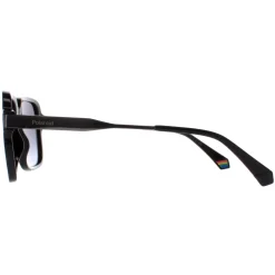 Polaroid Polarised|Square^Sunglasses PLD 6220/S/X 807 WJ Black Grey Gradient Polarized