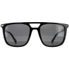 Polaroid Polarised|Rectangle^Sunglasses PLD 4123/S 807 M9 Black Grey Polarized