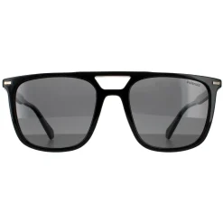 Polaroid Polarised|Rectangle^Sunglasses PLD 4123/S 807 M9 Black Grey Polarized