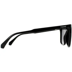 Polaroid Polarised|Rectangle^Sunglasses PLD 4123/S 807 M9 Black Grey Polarized