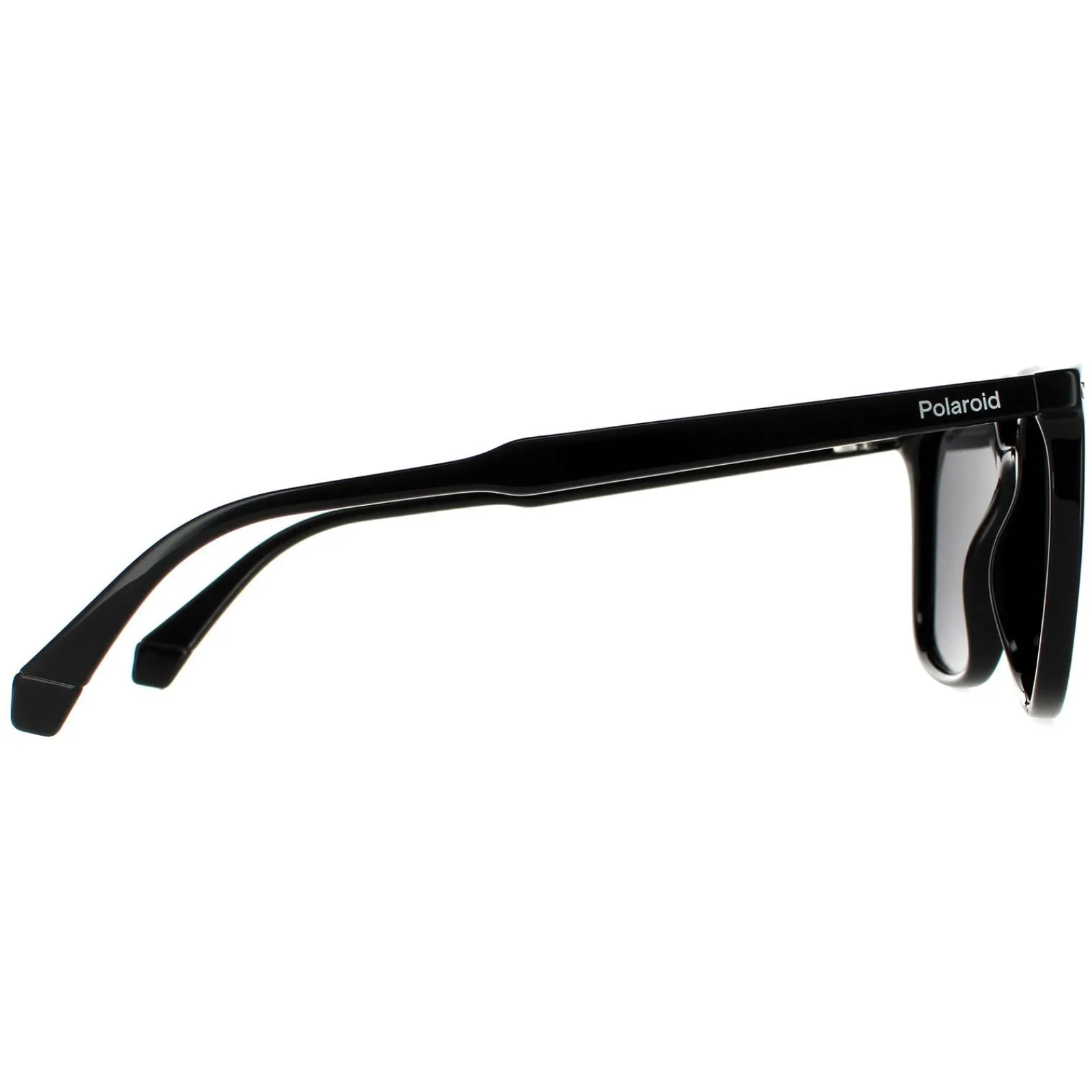 Polaroid Polarised|Rectangle^Sunglasses PLD 4123/S 807 M9 Black Grey Polarized