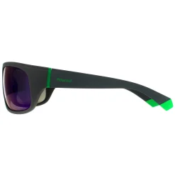 Polaroid Polarised|Wrap^Sunglasses PLD 2125/S 3U5 5Z Grey Green Grey Green Mirror Pol