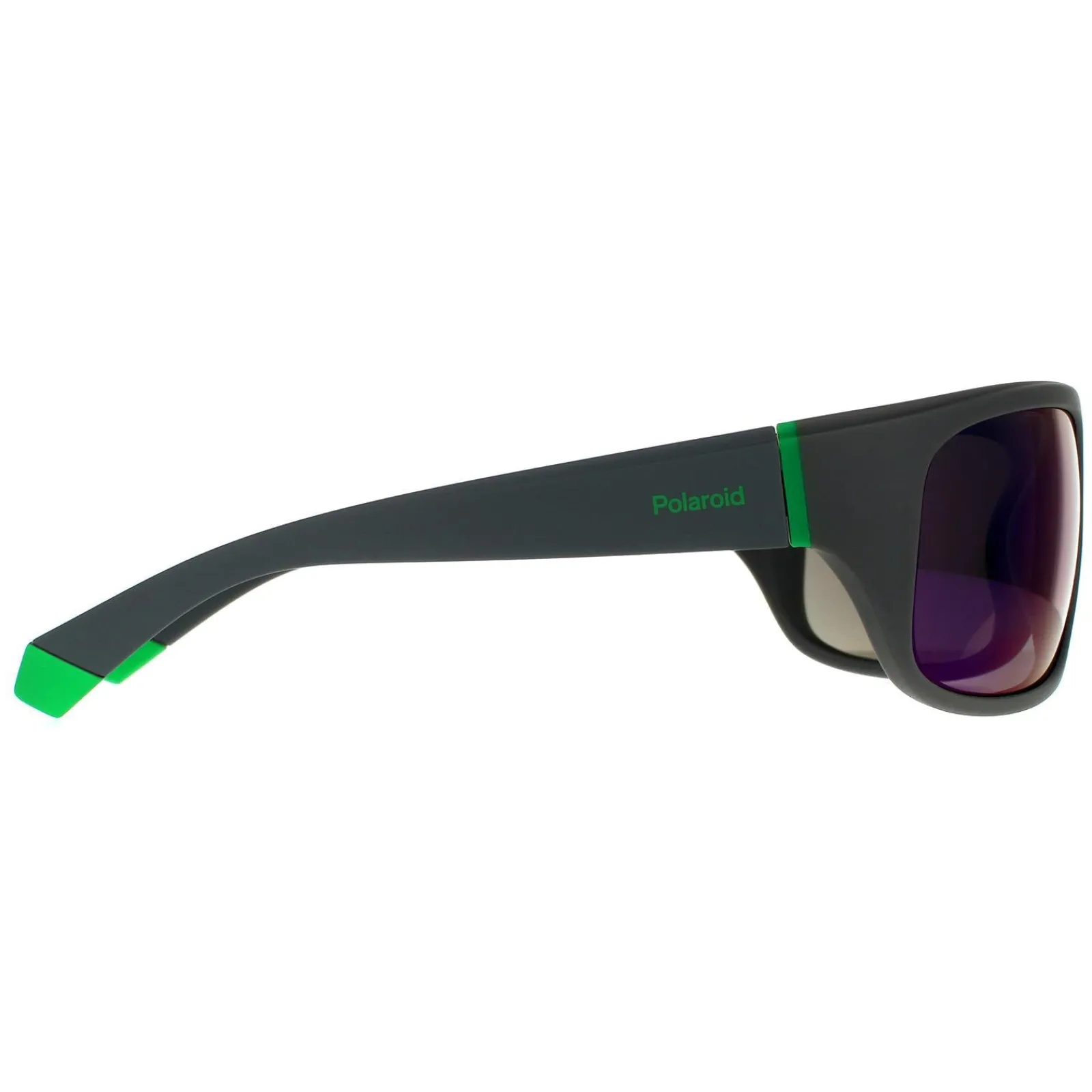 Polaroid Polarised|Wrap^Sunglasses PLD 2125/S 3U5 5Z Grey Green Grey Green Mirror Pol
