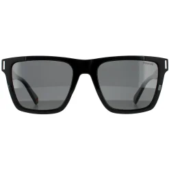 Polaroid Polarised|Rectangle^Sunglasses PLD 6176/S 807 M9 Black Grey Polarized
