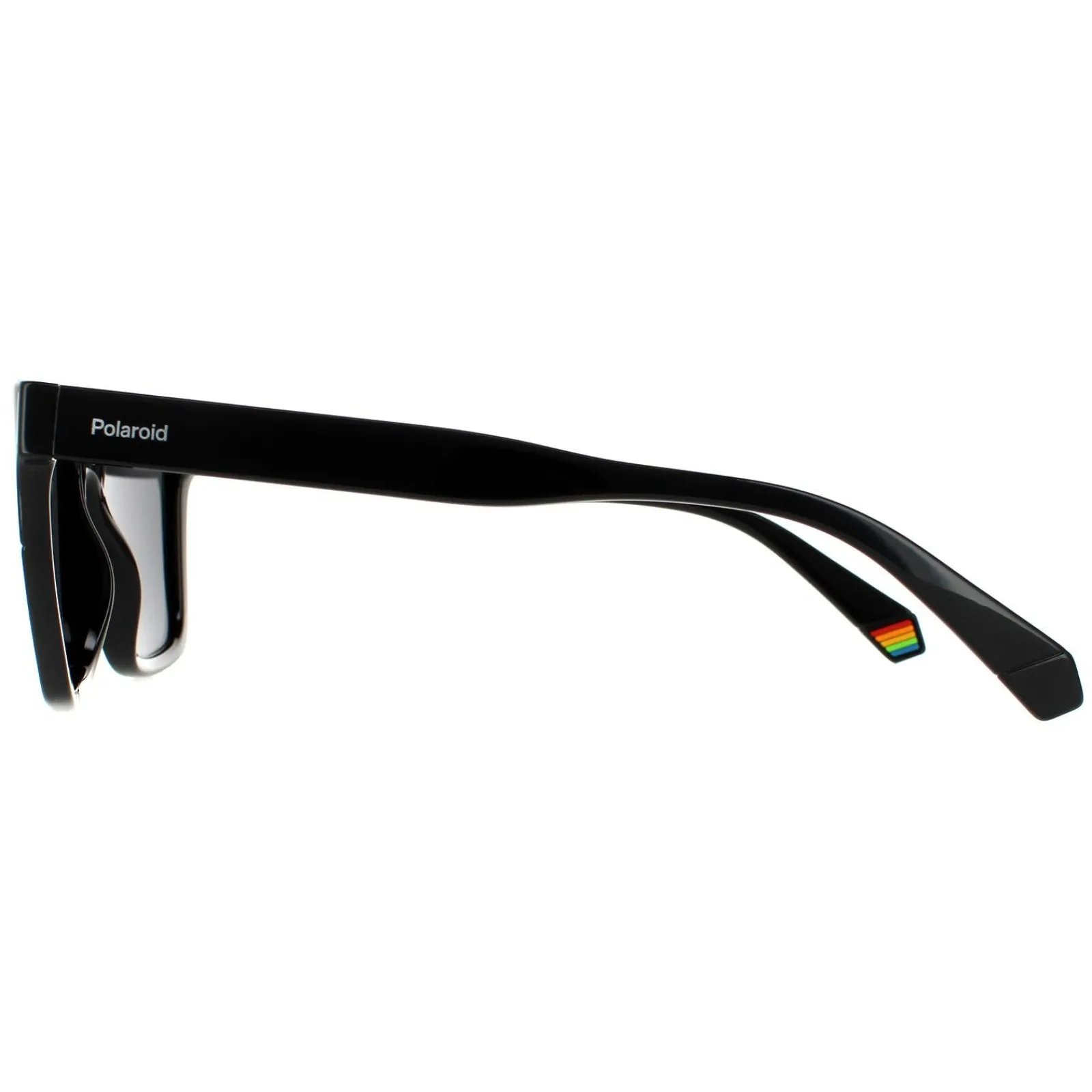 Polaroid Polarised|Rectangle^Sunglasses PLD 6176/S 807 M9 Black Grey Polarized