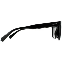 Polaroid Polarised|Rectangle^Sunglasses PLD 6176/S 807 M9 Black Grey Polarized