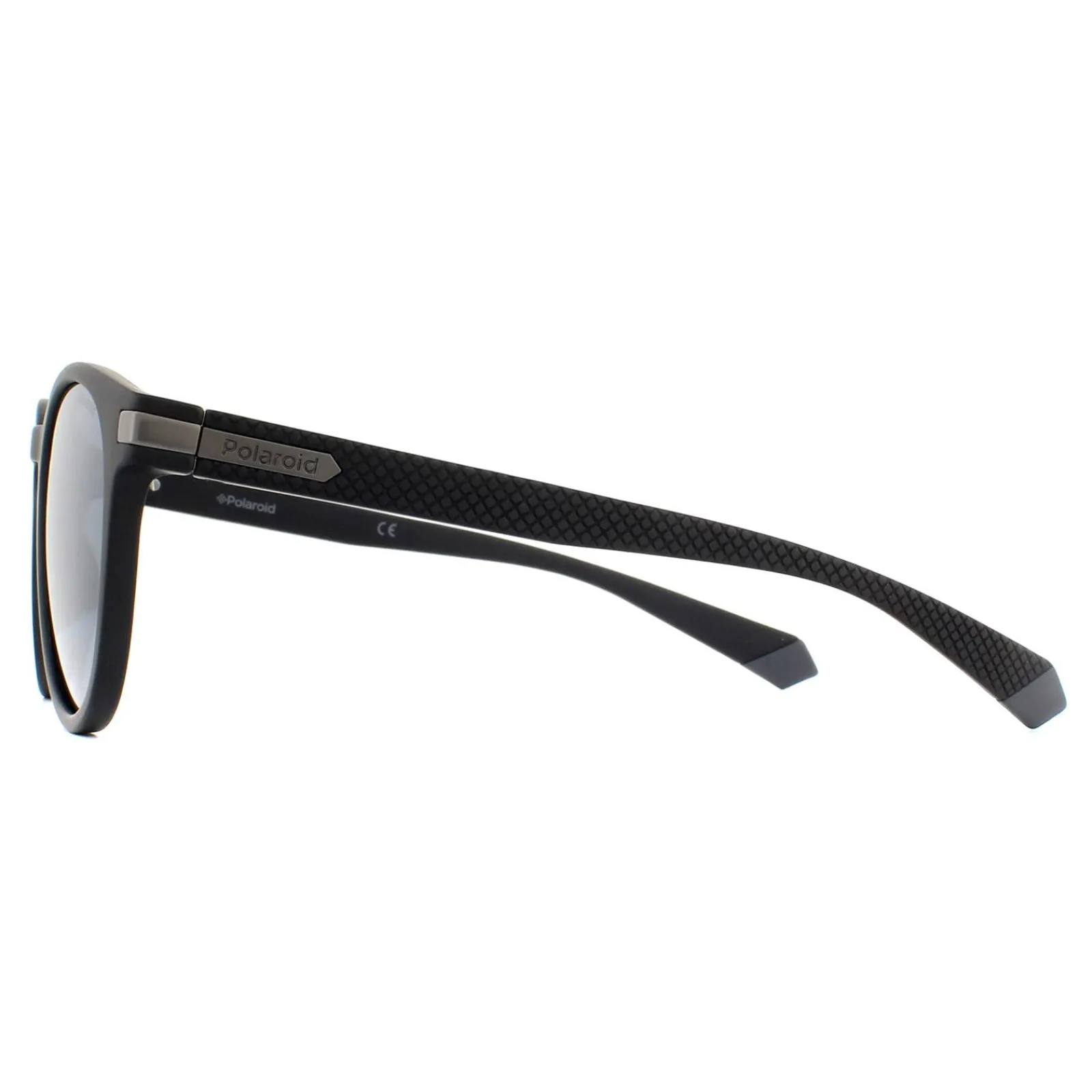 Polaroid Polarised^Sunglasses PLD 2087/S 003 EX Matte Black Silver Mirror Polari