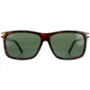 Polaroid Polarised|Rectangle^Sunglasses PLD 2075/S/X 086 UC Dark Havana Green Polarized