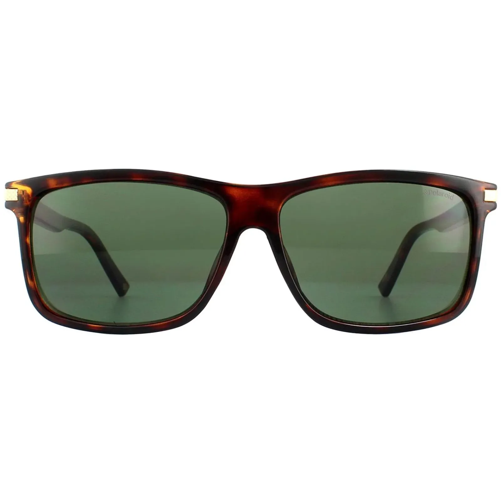 Polaroid Polarised|Rectangle^Sunglasses PLD 2075/S/X 086 UC Dark Havana Green Polarized