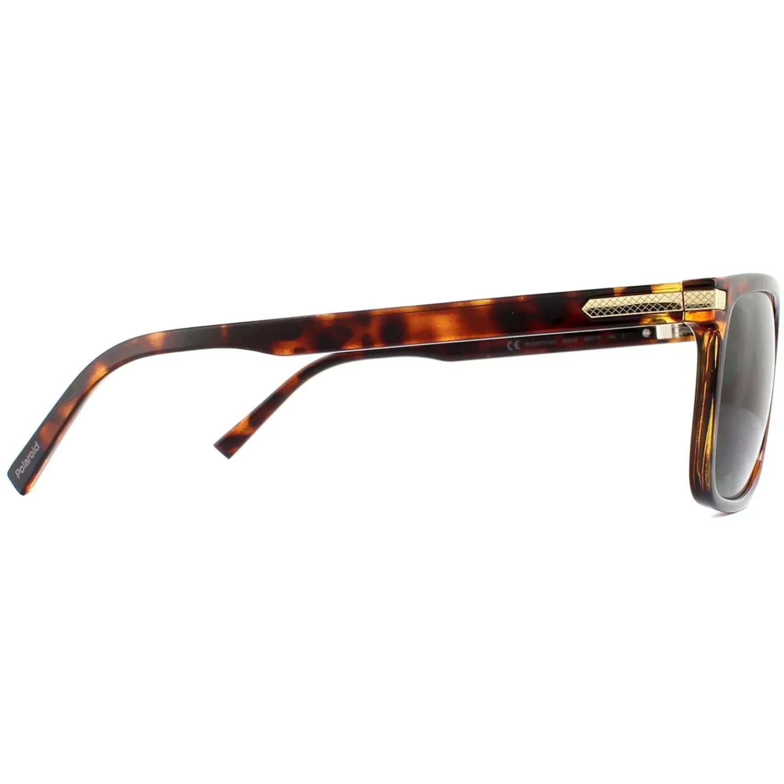 Polaroid Polarised|Rectangle^Sunglasses PLD 2075/S/X 086 UC Dark Havana Green Polarized