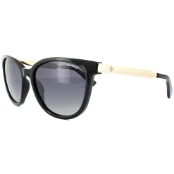 Polaroid Polarised|Cat-Eye^Sunglasses 5015/S BMB IX Black Rose Gold Grey Gradient Polari