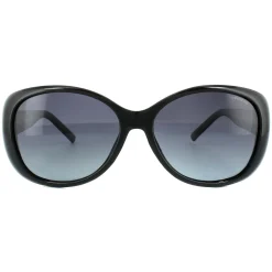 Polaroid Polarised^Sunglasses 4014/S D28 WJ Shiny Black Grey Gradient Polarized