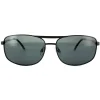 Polaroid Polarised|Aviator^Sunglasses 2017/S PDE Y2 Black Grey Polarized