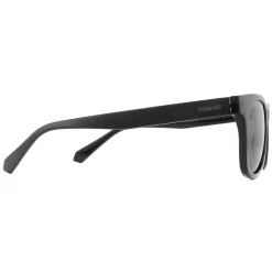 Polaroid Polarised|Rectangle^Sunglasses 1016/S/NEW 807 M9 Black Grey Polarized