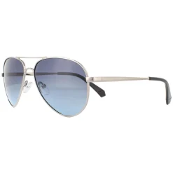 Polaroid Polarised^Unisex Aviator Sunglasses PLD 6012/N/NEW 6LB WJ Ruthenium Gre