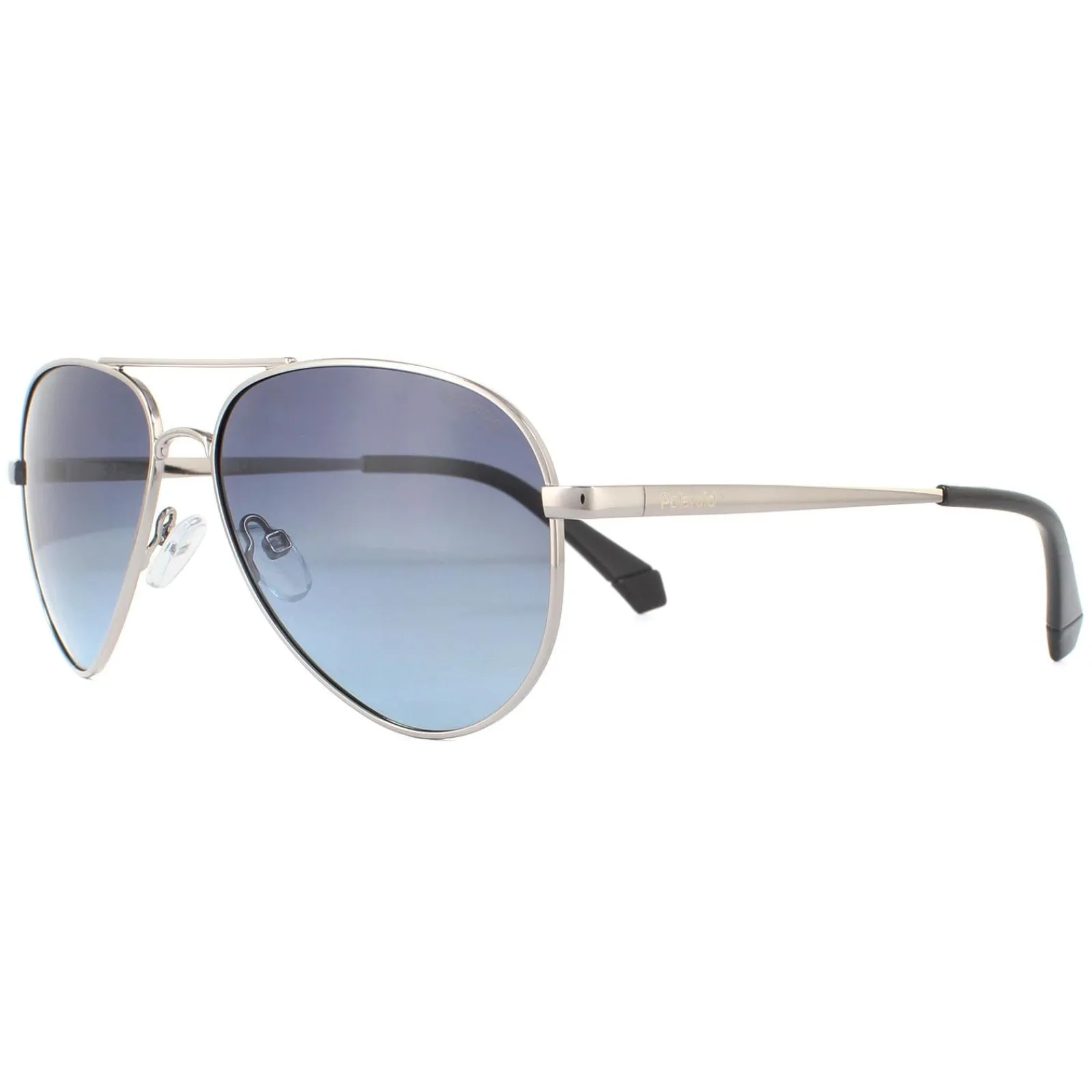 Polaroid Polarised^Unisex Aviator Sunglasses PLD 6012/N/NEW 6LB WJ Ruthenium Gre