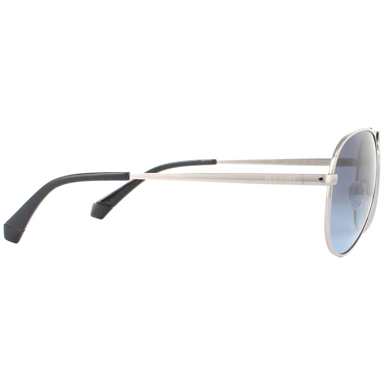Polaroid Polarised^Unisex Aviator Sunglasses PLD 6012/N/NEW 6LB WJ Ruthenium Gre
