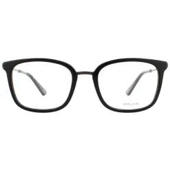 Police Square^Glasses Frames Avenue 3 VPL561 0700 Shiny Black Men