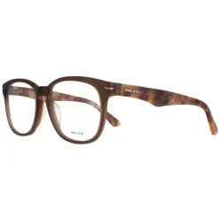 Police Round^Glasses Frames Blackbird 4 VPL392 6W8M Brown Men