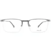 Police Square^Glasses Frames Mettle 3 VPL248 531N Semi Matte Black Men