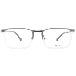 Police Square^Glasses Frames Mettle 3 VPL248 531N Semi Matte Black Men
