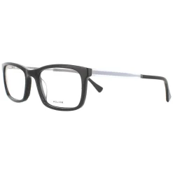 Police Square^Glasses Frames Victory 2 VPL262N 0700 Shiny Black Men