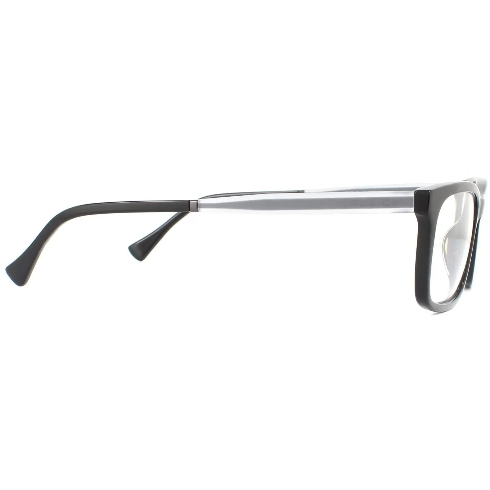 Police Square^Glasses Frames Victory 2 VPL262N 0700 Shiny Black Men