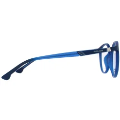 Police Round^Glasses Frames Waka 4 VPL878 0JEB Blue Men
