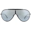 Police Shield|Police^Sunglasses Origins 10 SPL964 F39X Ruthenium Smoke Mirror Silver