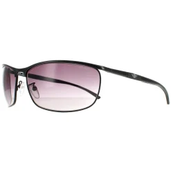 Police Wrap|Police^Sunglasses S8647 0531 Total Semi Matte Black Smoke Gradient