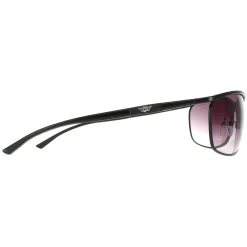 Police Wrap|Police^Sunglasses S8647 0531 Total Semi Matte Black Smoke Gradient