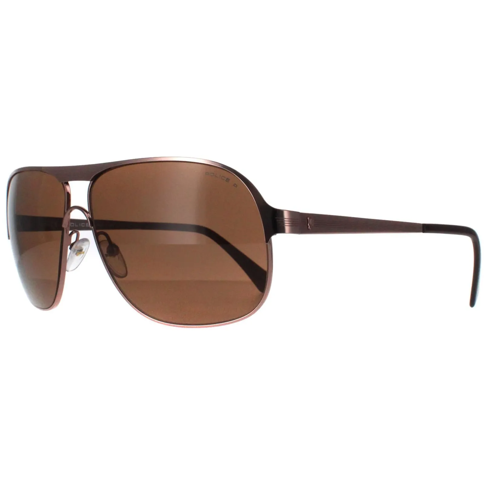 Police Polarised^Sunglasses S8292M A40P Brown Brown Polarized