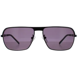 Police Rectangle|Police^Sunglasses S8745N 531F Semi Matte Black Grey