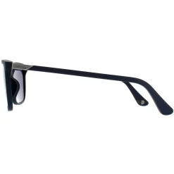Police Rectangle^Sunglasses SPL972 Axiom 3 0C03 Blue Opaco Blue