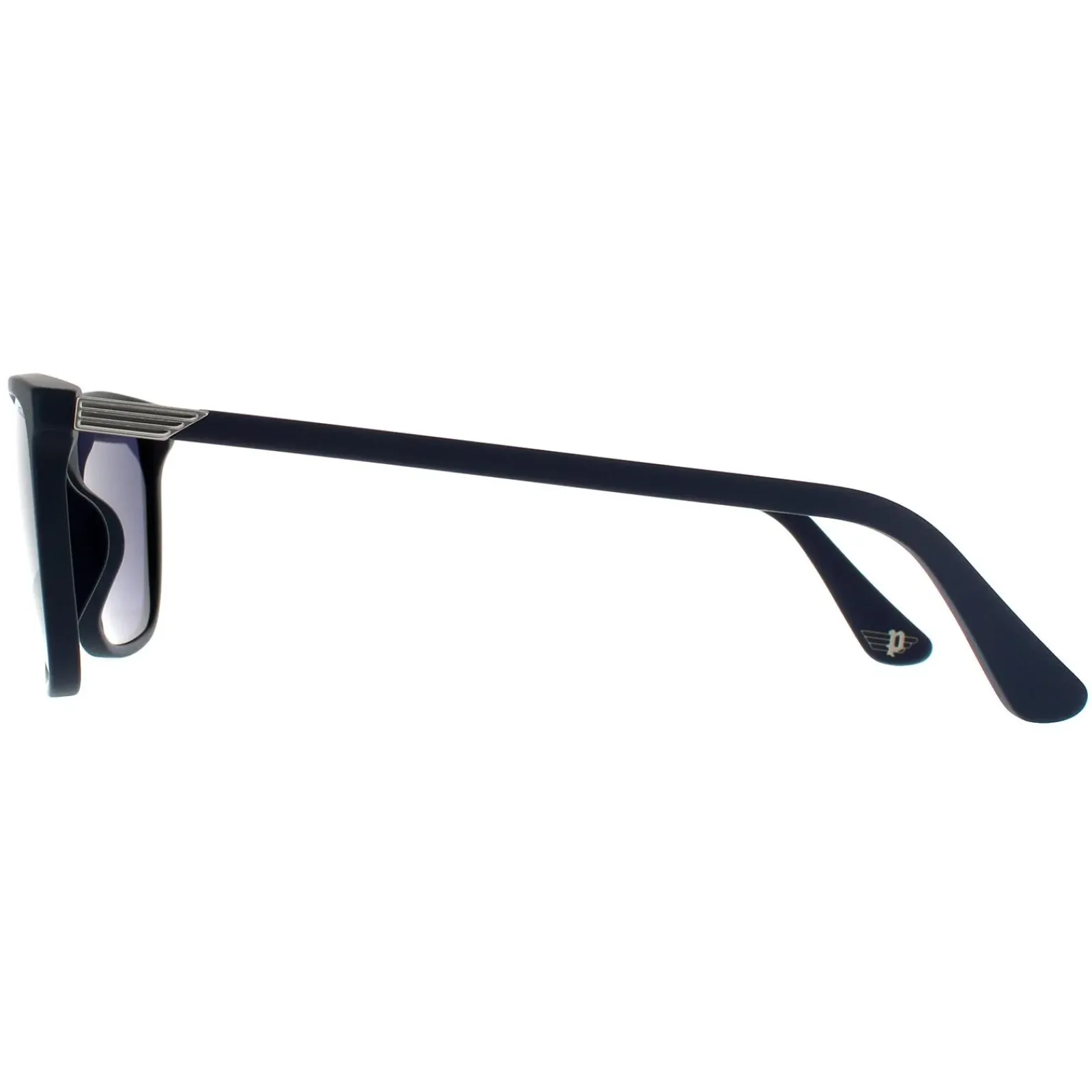 Police Rectangle^Sunglasses SPL972 Axiom 3 0C03 Blue Opaco Blue