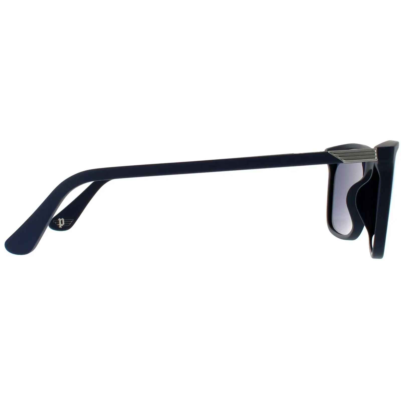 Police Rectangle^Sunglasses SPL972 Axiom 3 0C03 Blue Opaco Blue