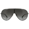 Police Shield|Police^Sunglasses SPL964 Origins 10 0K56 Shiny Gunmetal Smoke Grey Gra