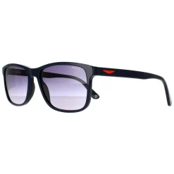Police Rectangle^Sunglasses SPL998 Origins Lite 4 0D82 Full Blue Smoke Gradient