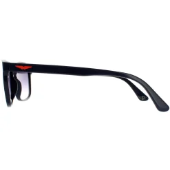 Police Rectangle^Sunglasses SPL998 Origins Lite 4 0D82 Full Blue Smoke Gradient