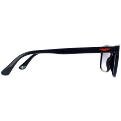 Police Rectangle^Sunglasses SPL998 Origins Lite 4 0D82 Full Blue Smoke Gradient
