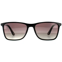 Police Polarised^Sunglasses SPL972 700P Shiny Black Smoke Gradient Polarized